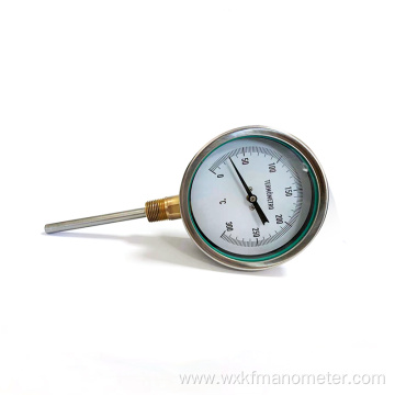 gauge stainless steel bimetallic thermometer gauges